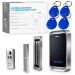 Комплект СКУД KIT-MT1301MF-WP-180 до 10000 пользователей, металл, тип Mifare, магнитный замок 180 кг - Комплект СКУД KIT-MT1301MF-WP-180 до 10000 пользователей, металл, тип Mifare, магнитный замок 180 кг