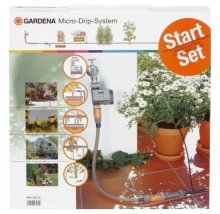 Комплект микрокапельного полива базовый с таймером Gardena