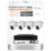 Комплект видеонаблюдения IP Ps-Link KIT-A504IP-POE / 5Мп / 4 камеры / питание POE - Комплект видеонаблюдения IP Ps-Link KIT-A504IP-POE / 5Мп / 4 камеры / питание POE