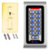 Система СКУД KIT-S601EM-WP-180 электромагнитный замок 180 кг, панель металлическая, всепогодная - Система СКУД KIT-S601EM-WP-180 электромагнитный замок 180 кг, панель металлическая, всепогодная