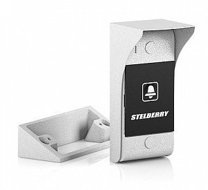 Stelberry S-125 Антивандальная абоненская панель с защитным козырьком и кнопкой &quot;Вызов&quot; 