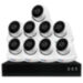 Комплект видеонаблюдения IP Ps-Link KIT-A809IP-POE / 8Мп / 9 камер / питание POE - Комплект видеонаблюдения IP Ps-Link KIT-A809IP-POE / 8Мп / 9 камер / питание POE