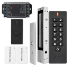 Система СКУД  KIT-SK7-280 беспроводная, электромагнитный замок 280 кг, кнопочная панель, 1000 пользователей, IP65