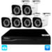 Комплект видеонаблюдения WIFI 3Мп KIT-W306TB беспроводной, 6 камер для улицы, удаленный доступ - Комплект видеонаблюдения WIFI 3Мп KIT-W306TB беспроводной, 6 камер для улицы, удаленный доступ