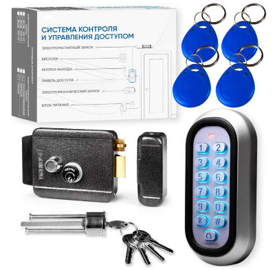 Комплект СКУД Undino KIT-ACP302EM-G эл. механический замок, считыватель RFID Готовый комплект СКУД Undino KIT-ACP302EM-G — это эстетичное и надёжное решение для организации автономного контроля доступа на объектах с повышенными требованиями к антивандальной защите и визуальной интеграции в фасад.