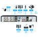 Комплект видеонаблюдения AHD 2Мп Ps-Link KIT-C207HD / 7 камер - Комплект видеонаблюдения AHD 2Мп Ps-Link KIT-C207HD / 7 камер