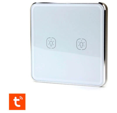 ZigBee выключатель двухканальный сенсорный Ps-Link ZW-E2 Белый Протокол: ZigBee

Шлюз: Нужен

Управление: Сенсорное\Смартфон

Включение/выключение света

Нейтраль не требуется

Приложение: Tuya