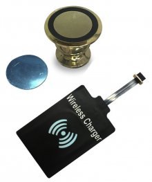 Sapsan S-1 Комплект беспроводного зарядного устройства с присоской и приемником Qi (BC-1 Android)