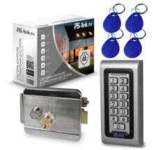 Система СКУД  KIT-S601EM-WP-W-SSM на 1 дверь, кодовая панель, WIFI, 125кГц EM-Marine, замок никелевый