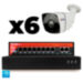 Комплект видеонаблюдения IP 8Мп KIT-C806IP-PL 6 камер для улицы, программный датчик движения, удаленный доступ, ночное видение - Комплект видеонаблюдения IP 8Мп KIT-C806IP-PL 6 камер для улицы, программный датчик движения, удаленный доступ, ночное видение