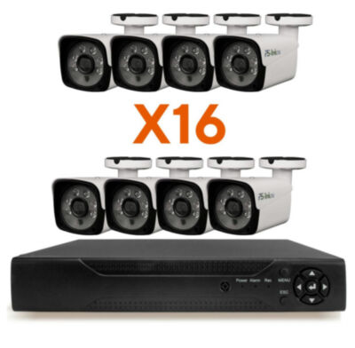 Комплект видеонаблюдения AHD 2Мп Ps-Link KIT-C216HD / 16 камер 