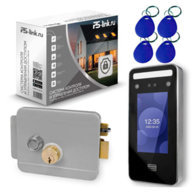 Система СКУД KIT-TM06-G / детектор лиц / RFID KIT-TM06-G — комплект контроля доступа с биометрический терминалом, который способен распознать лица посетителей.