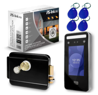 Система СКУД KIT-TM06-B / детектор лиц / RFID KIT-TM06-B — комплект контроля доступа с биометрический терминалом, который способен распознать лица посетителей.