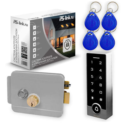 Комплект СКУД KIT-TB2EM-WP-G эл. механический замок, сенсорная панель, RFID, металл СКУД KIT-TB2EM-WP-G — готовое профессиональное решение для надёжного контроля доступа с защитой от внешних воздействий, идеально подходящее для открытых фасадов, промышленных зон, частных домов, офисов, школ, отелей и складских помещений.