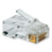 Коннектор RJ-45 для одножильного и многожильного кабеля - Коннектор RJ-45 для одножильного и многожильного кабеля
