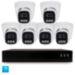 Комплект IP-видеонаблюдения KIT-A406IP-POE 4 Мп, 6 купольных IP-камер, NVR, 8 PoE портов - Комплект IP-видеонаблюдения KIT-A406IP-POE 4 Мп, 6 купольных IP-камер, NVR, 8 PoE портов
