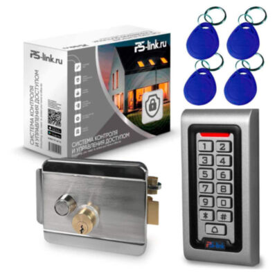 Комплект СКУД KIT-S601EM-WP-SL на 1 дверь, кнопочная панель, 125кГц EM-Marine, замок aisi304 Всепогодный комплект СКУД  KIT-S601EM-WP-SL представляет собой надежное решение для организации доступа на уличных объектах, объединяющее панель PS-S601EM-WP-W в антивандальном металлическом корпусе и электромеханический замок из нержавеющей стали AISI 304.