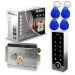 Комплект СКУД KIT-TB2EM-WP-SL эл. механический замок, сенсорная панель, RFID, металл - Комплект СКУД KIT-TB2EM-WP-SL эл. механический замок, сенсорная панель, RFID, металл
