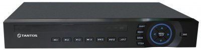 Видеорегистратор 4-х канальный Tantos TSr-HV0411 Forward Гибридный, 4-х канал, 25 к/с, 1 HDD до 4Тб,