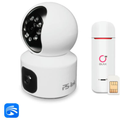 Комплект видеонаблюдения 4G Ps-Link KIT-G100C-1-4G 