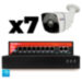 Комплект видеонаблюдения IP 8Мп KIT-C807IP-PL 7 камер для улицы, программный датчик движения, удаленный доступ, ночное видение - Комплект видеонаблюдения IP 8Мп KIT-C807IP-PL 7 камер для улицы, программный датчик движения, удаленный доступ, ночное видение