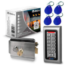 Комплект СКУД  KIT-S601EM-WP-W-SL на 1 дверь, кнопочная панель, WIFI, 125кГц EM-Marine, замок aisi304