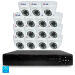 Комплект видеонаблюдения AHD 2Мп KIT-A215HD 15 камер для помещения, ночная съемка, датчик движения - Комплект видеонаблюдения AHD 2Мп KIT-A215HD 15 камер для помещения, ночная съемка, датчик движения