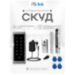 Система СКУД KIT-T6MF-350 электромагнитный замок 350 кг НО типа, панель сенсорная Mifare, 2000 пользователей, для помещения - Система СКУД KIT-T6MF-350 электромагнитный замок 350 кг НО типа, панель сенсорная Mifare, 2000 пользователей, для помещения