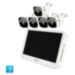 Комплект видеонаблюдения IP Ps-Link KIT-C205IP-POE-LCD / 2Мп / 5 камер / монитор - Комплект видеонаблюдения IP Ps-Link KIT-C205IP-POE-LCD / 2Мп / 5 камер / монитор