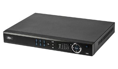 Видеорегистратор 16-и канальный RVi-R16LB-C v.2 Видеорегистратор HD CVI 16 каналов 720p/960H + 4 аудио, 2 канала IP; Н.264