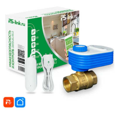 Комплект умного дома KIT-QT0601-WIFI &quot;Контроль протечки воды&quot; Подключение — WIFI
Работает с Алисой — Нет
Голосовое управление — Маруся, Google Home
Работает в системе "умный дом" — Да
Приложение — Ps-Link, Smart life, Tuya
Место установки — Диаметр трубы 3/4"