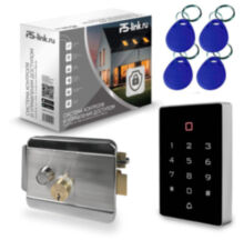 Комплект СКУД  KIT-T12MF-SL / кодонаборная панель / 2000 пользователей / RFID