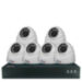 Комплект видеонаблюдения IP Ps-Link KIT-A206IP-POE-LCD / 2Мп / 6 камер / монитор - Комплект видеонаблюдения IP Ps-Link KIT-A206IP-POE-LCD / 2Мп / 6 камер / монитор