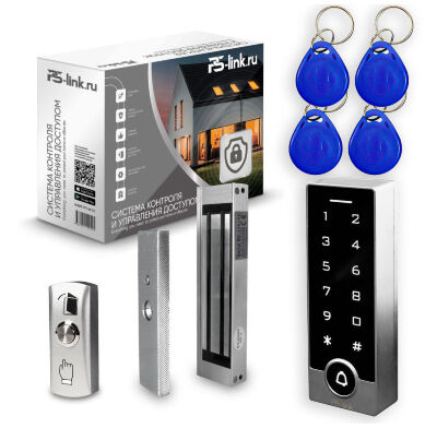 Комплект СКУД KIT-TB2EM-WP-180 эл. магнитный замок 180кг, сенсорная панель, RFID СКУД KIT-TB2EM-WP-180 — готовое профессиональное решение для надёжного контроля доступа с защитой от внешних воздействий, идеально подходящее для открытых фасадов, промышленных зон, морских побережий, складов, бизнес-центров и торговых комплексов.