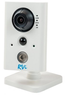 Wi-Fi камера RVi-IPC11SW с микрофоном 1 МП, 2,8 мм, ИК-10 м, день/ночь, 25 кадр/с, 0,01 Лк 1 МП,1/4'' CMOS, 2,8 мм; 0,01 Лк; PIR датчик; ИК-подсветка 10м; SD до 128 ГБ