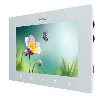 Видеодомофон Slinex SQ-07MT (Белый) Сенсорный экран, 7" TFT экран, разрешение  800x480, карта памяти до 32 Гб, фото.
