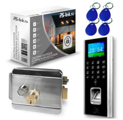 Система СКУД KIT-9700F-SSM сканер отпечатков, до 2000 ключей, EM-marine, в помещение, никелевый накладной замок KIT-9700F-SSM - комплект СКУД с биометрической панелью доступа оснащенной фотосенсором отпечатка пальца и электромеханическим замком — идеальное решение для обеспечения безопасности вашего дома, офиса или предприятия.