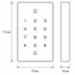 Комплект СКУД KIT-T12EM-SL / электромеханический замок / RFID - Комплект СКУД KIT-T12EM-SL / электромеханический замок / RFID