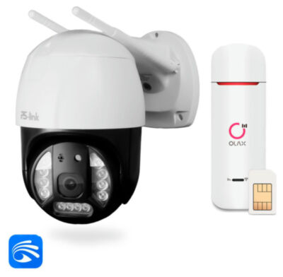Комплект видеонаблюдения 4G Ps-Link KIT-WPC201-4G 