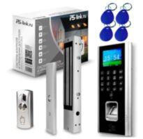Система СКУД KIT-9700F-280 сканер отпечатков, до 2000 ключей, EM-marine, в помещение, замок 280кг