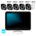 Комплект видеонаблюдения WIFI с монитором 5Мп KIT-W505TB-M беспроводной, 5 камер для улицы, ночное видение, удаленный доступ - Комплект видеонаблюдения WIFI с монитором 5Мп KIT-W505TB-M беспроводной, 5 камер для улицы, ночное видение, удаленный доступ