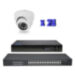 Готовый комплект IP видеонаблюдения на 24 купольных камеры 2Мп PST IPK24AH-POE - Готовый комплект IP видеонаблюдения на 24 купольных камеры 2Мп PST IPK24AH-POE