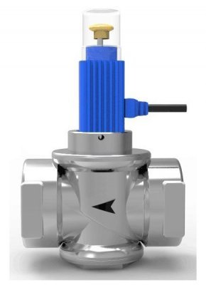 Клапан газовый Кенарь GV-90 1 1/4 &quot; (DN32) отсекатель электромагнитный Работа до -40°С.. Перекрывающий подачу газа, предназначены для безопасного использования бытовых газовых приборов в совместной работе с сигнализатором газа. 