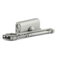 Доводчик дверной Нора-М 2S (серый) до 50 кг морозостойкий