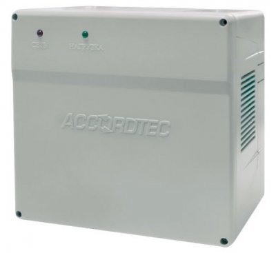 Блок бесперебойного питания AccordTec ББП-20 исп.1 Предназначен для бесперебойного электропитания систем безопасности. Блок без аккумулятор в корпусе под АКБ-7.
