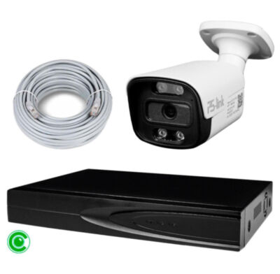 Комплект видеонаблюдения IP 8Мп KIT-C801IP-ST 1 камера для улицы, умная аналитика, детекция человека, детекция автомобиля, область вторжения Флагманский комплект IP-видеонаблюдения  KIT-C801IP-ST - это профессиональное решение для тотальной защиты крупных объектов с бескомпромиссными требованиями к качеству изображения и интеллектуальной аналитике: промышленных объектов, режимных территорий, логистических центров, аэропортов, стадионов и других объектов повышенной ответственности.