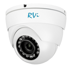 Купольная TVI камера видеонаблюдения RVi-HDC311B-AT 1.3 Мп, 2.8 мм, ИК- 20м RVi-HDC311B-AT - купольная HDTVi камера видеонаблюдения предназначена предназначена для эксплуатации внутри помещений.