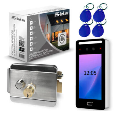 Комплект СКУД KIT-DT03EMT-SL на 1 дверь, биометрический терминал с распознаванием лиц, Wi-Fi, EM-Marine, электромеханический замок Для организации современной системы безопасности на предприятиях, в офисах и частных домах разработан готовый комплект СКУД  KIT-DT03EMT-SL, объединяющий биометрический терминал PS-DT03EMT с функцией распознавания лиц и надежный электромеханический замок из нержавеющей стали AISI 304.