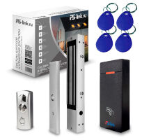 Комплект СКУД KIT-M010MF-WP-350 эл. магнитный замок 350кг, RFID