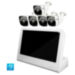 Комплект видеонаблюдения IP Ps-Link KIT-C505IP-POE-LCD / 5Мп / 5 камер / монитор - Комплект видеонаблюдения IP Ps-Link KIT-C505IP-POE-LCD / 5Мп / 5 камер / монитор